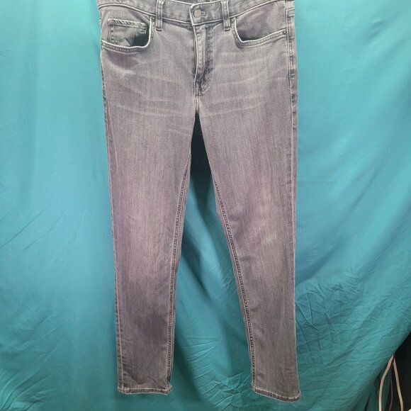 Banana Republic Traveler Slim Fit Jeans 32X32 Gray Denim - Picture 1 of 5